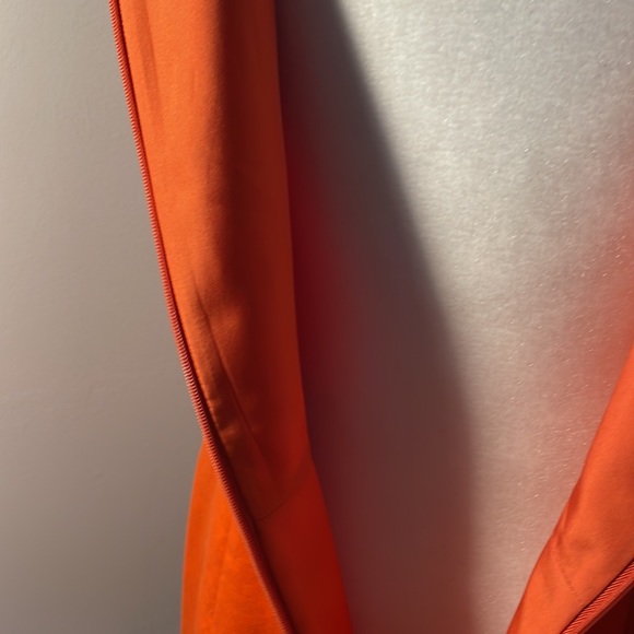 J.CREW Suiting DressClassic Orange Sleeveless Fitted fully lined Dress in Size 8 - Picture 10 of 13